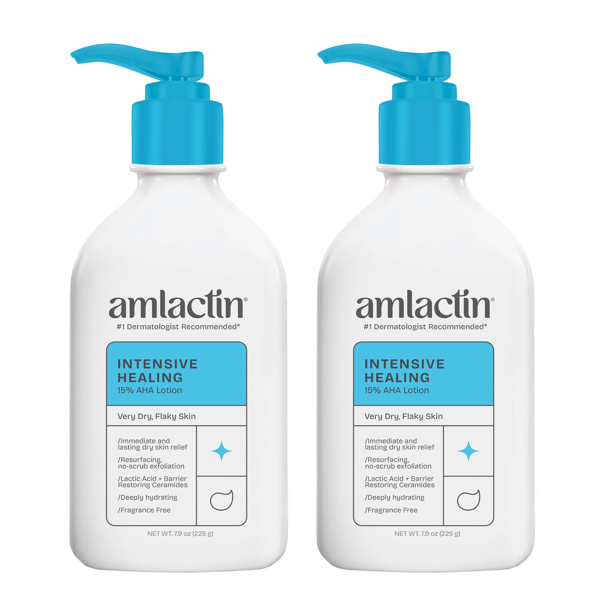 AmLactin Intensive Healing Body Lotion 15% Lactic Acid front view