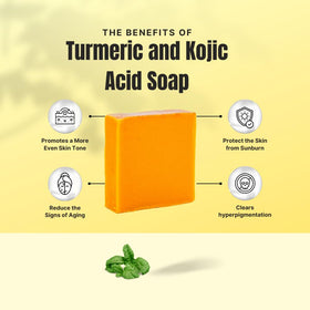 Ammoya Naturals Turmeric Skin Cleansing Soap close-up of texture