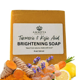 Ammoya Naturals Turmeric Skin Cleansing Soap front view