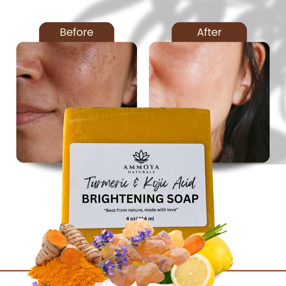 Ammoya Naturals Turmeric Skin Cleansing Soap packaging