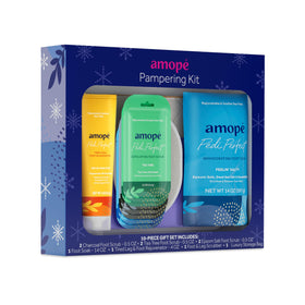 Amope Pampering Kit with foot scrubs and rejuvenator