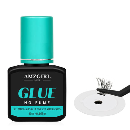 AMZGIRL Lash Cluster Glue 10ml front view with packaging