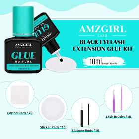 AMZGIRL Lash Cluster Glue brush applicator close-up