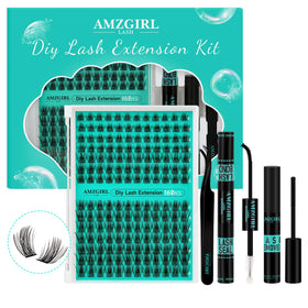 AMZGIRL LASH Lash Clusters Kit with 168 pieces and applicator tool