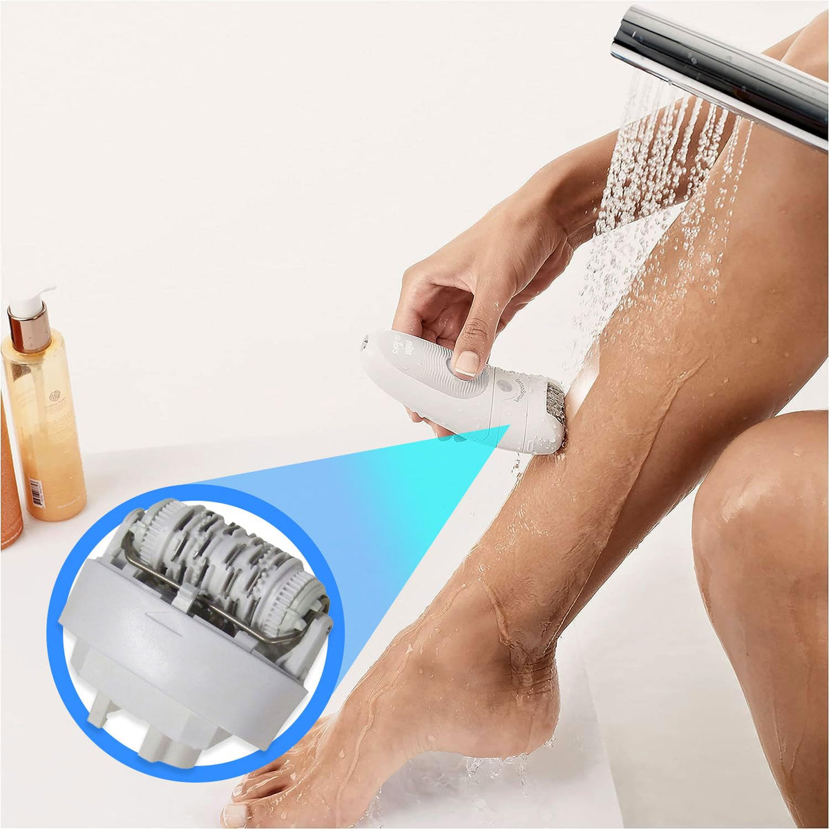 ANAKEL HOME Replacement Hair Removal Head for Silk Epil 5 and 7 packaging