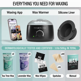 Analogue wax warmer from Tress Wellness Waxing Kit