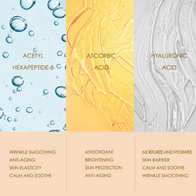 ANAREAL Eye Bags for Men with ingredients list