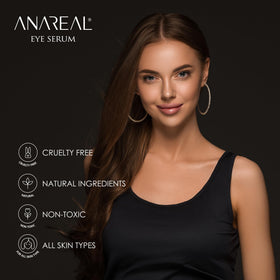 ANAREAL Eye Cream with 360° cooling roller-ball close-up