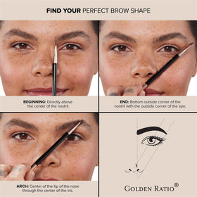 Anastasia Beverly Hills Brow Powder Duo with makeup brushes