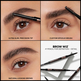 Anastasia Beverly Hills Brow Wiz Auburn eyebrow pencil in use