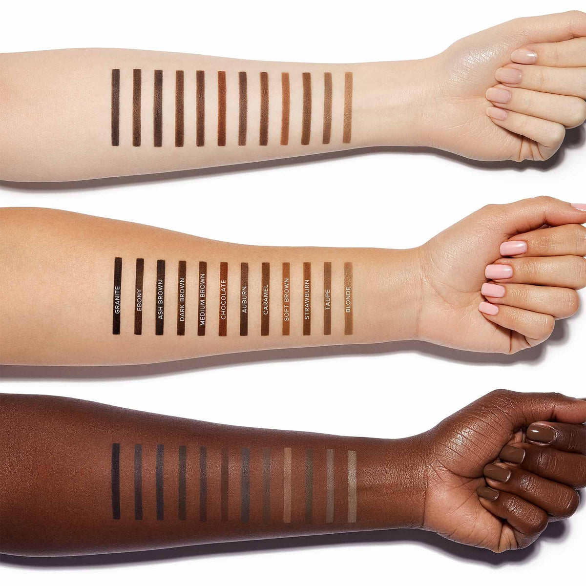 Anastasia Beverly Hills Brow Wiz Mini with large custom blending spoolie