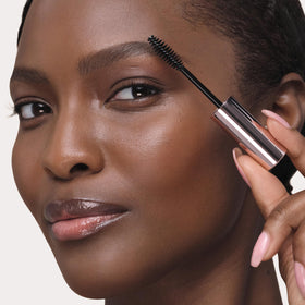 Anastasia Beverly Hills Clear Brow Gel applied on brows