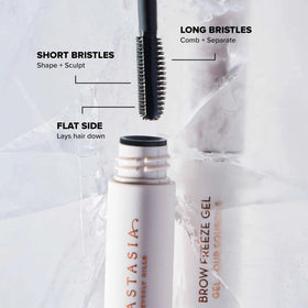 Anastasia Beverly Hills Clear Brow Gel Mini application on brows
