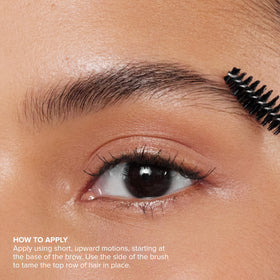 Anastasia Beverly Hills Clear Brow Gel texture on skin