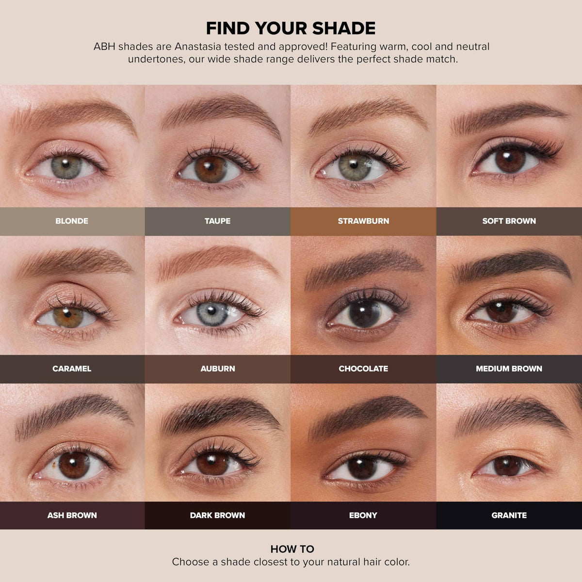 Anastasia Beverly Hills DIPBROW Pomade with makeup brushes