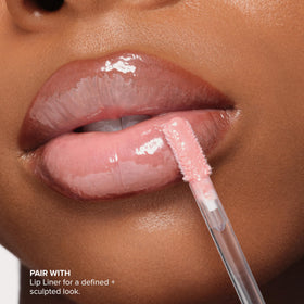 Anastasia Beverly Hills Lip Gloss Universal Tinted on lips