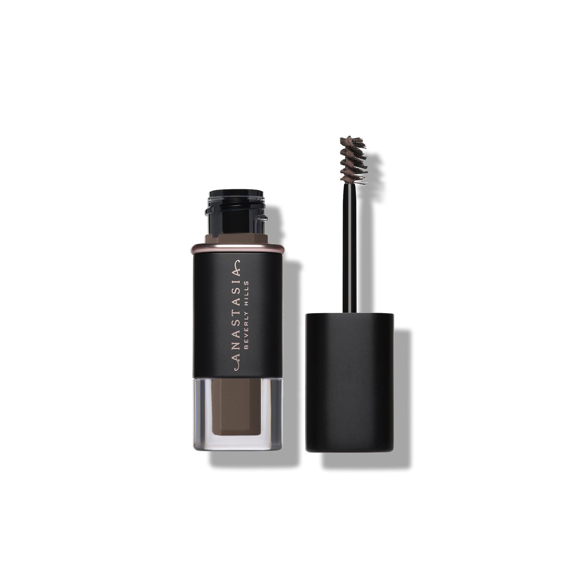 Anastasia Beverly Hills Volumizing Tinted Brow Gel Mini front view with brush