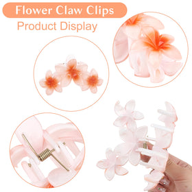 ANBALA Flower Hair Clip close-up of flower design