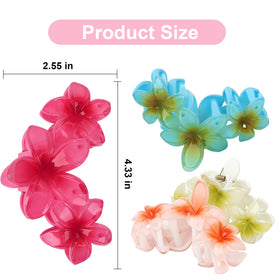 ANBALA Flower Hair Clip lifestyle scene at the beach