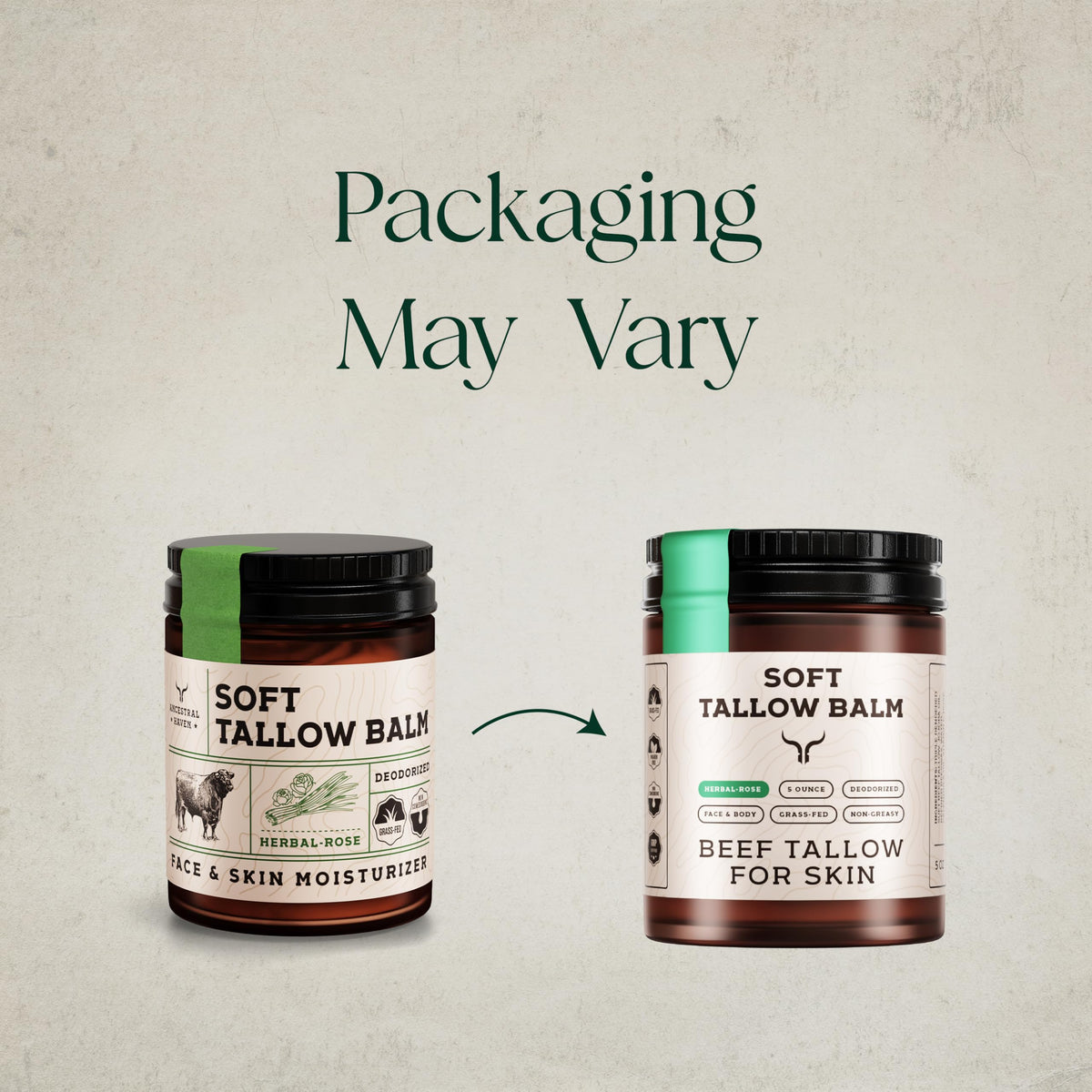 Ancestral Haven Beef Tallow Balm in gift-ready box