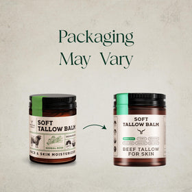 Ancestral Haven Beef Tallow Balm in gift-ready box