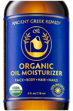 Ancient Greek Remedy Organic Body & Face Oil 249g front view