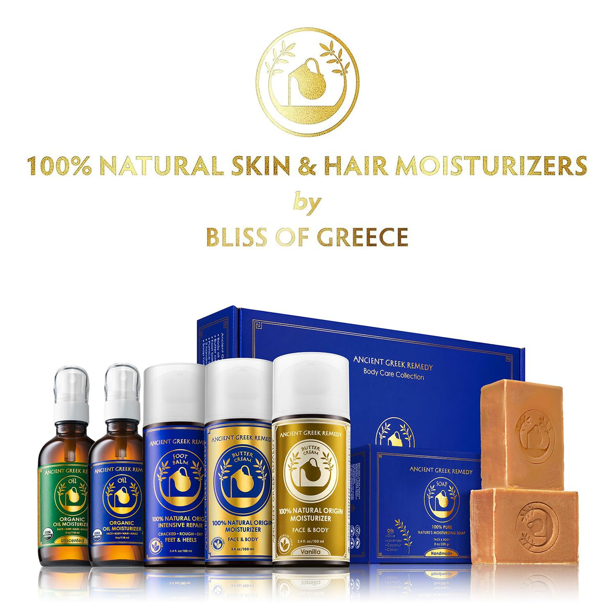 Ancient Greek Remedy Organic Body & Face Oil texture on skin