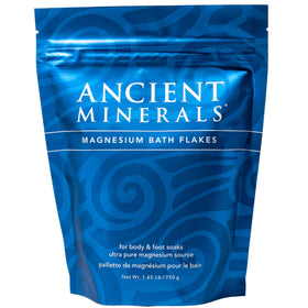 Ancient Minerals Magnesium Bath Flakes 1.65lb front view