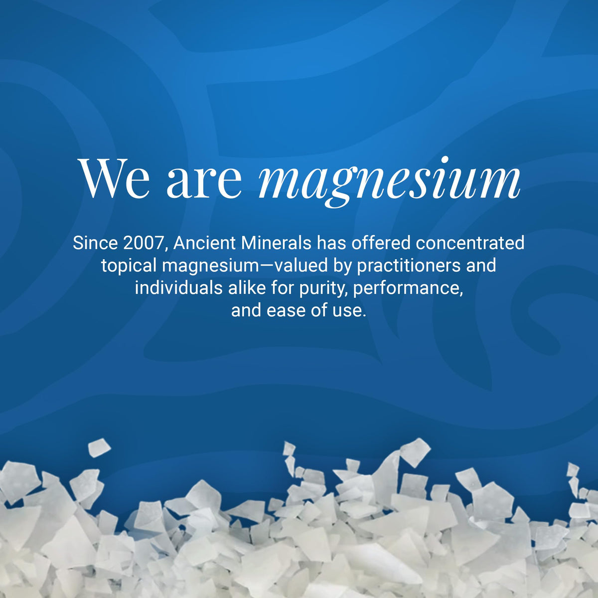 Ancient Minerals Magnesium Bath Flakes packaging side view