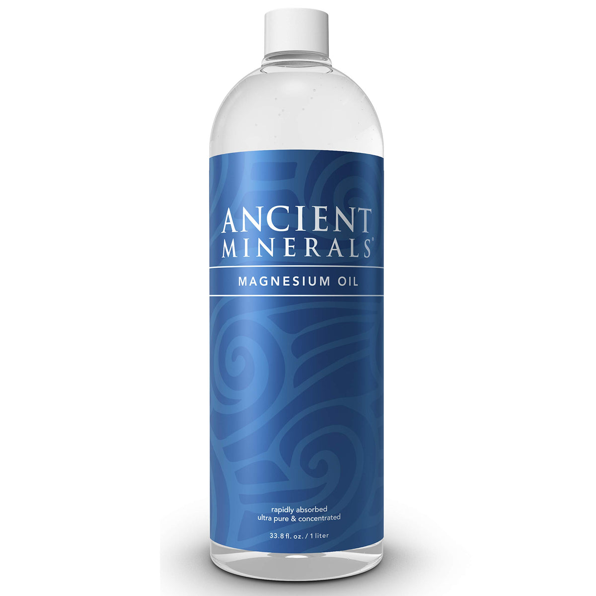 Ancient Minerals Magnesium Oil Refill 33oz front view