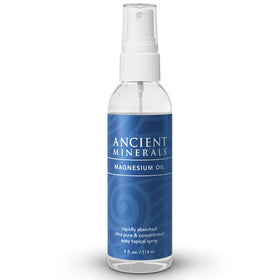 Ancient Minerals Magnesium Oil Spray 4oz front view