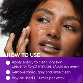 Andalou Naturals Bioactive 8 Berry Enzyme Mask texture close-up