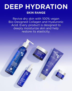 Andalou Naturals Deep Hydration Face Moisturizer application on skin
