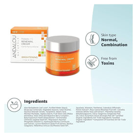 Andalou Naturals Probiotic + Vitamin C Renewal Cream lifestyle scene
