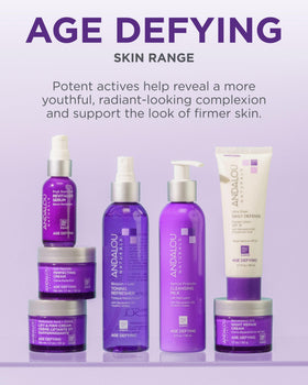 Andalou Naturals Resveratrol Q10 Night Repair Cream application on skin