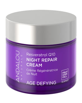 Andalou Naturals Resveratrol Q10 Night Repair Cream front view