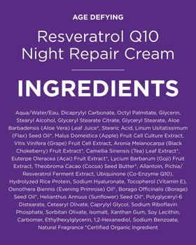 Andalou Naturals Resveratrol Q10 Night Repair Cream lifestyle scene