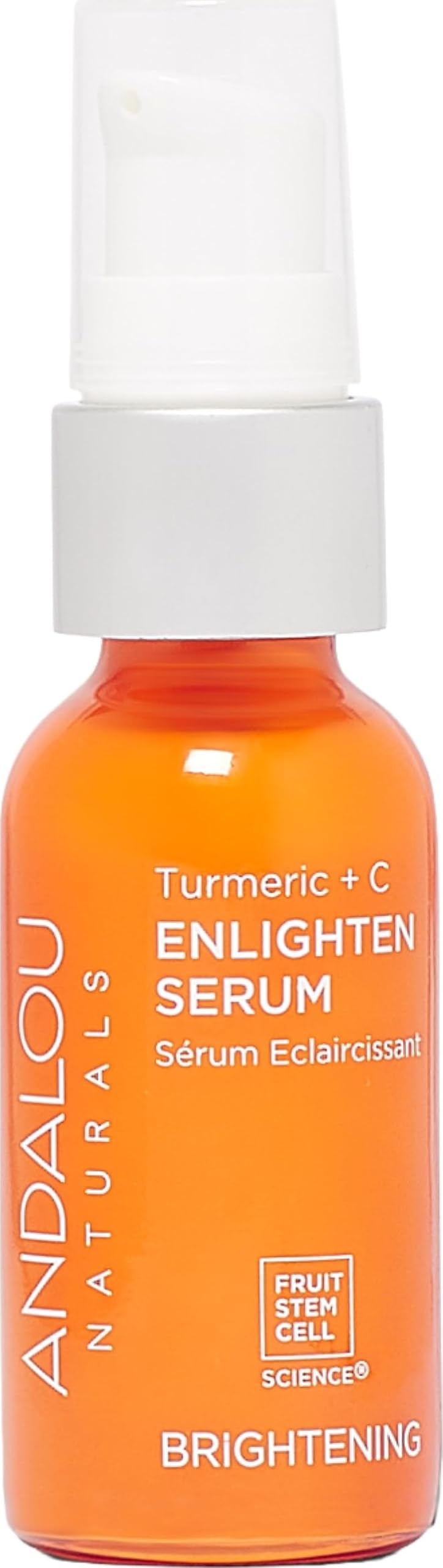 Andalou Naturals Turmeric + Vitamin C Enlighten Serum front view