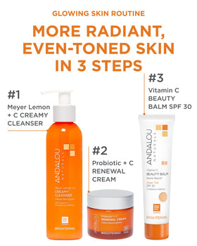 Andalou Naturals Vitamin C BB Cream SPF 30 texture close-up