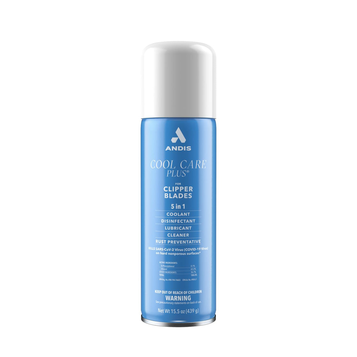 Andis Cool Care Plus 5-in-1 Clipper Spray front view