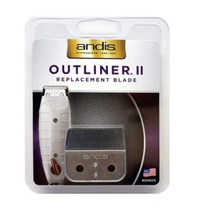 Andis Outliner II Blade 04604 front view