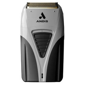 Andis Pro Foil Lithium Titanium Foil Shaver front view, black