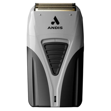 Andis Pro Foil Lithium Titanium Foil Shaver front view, black