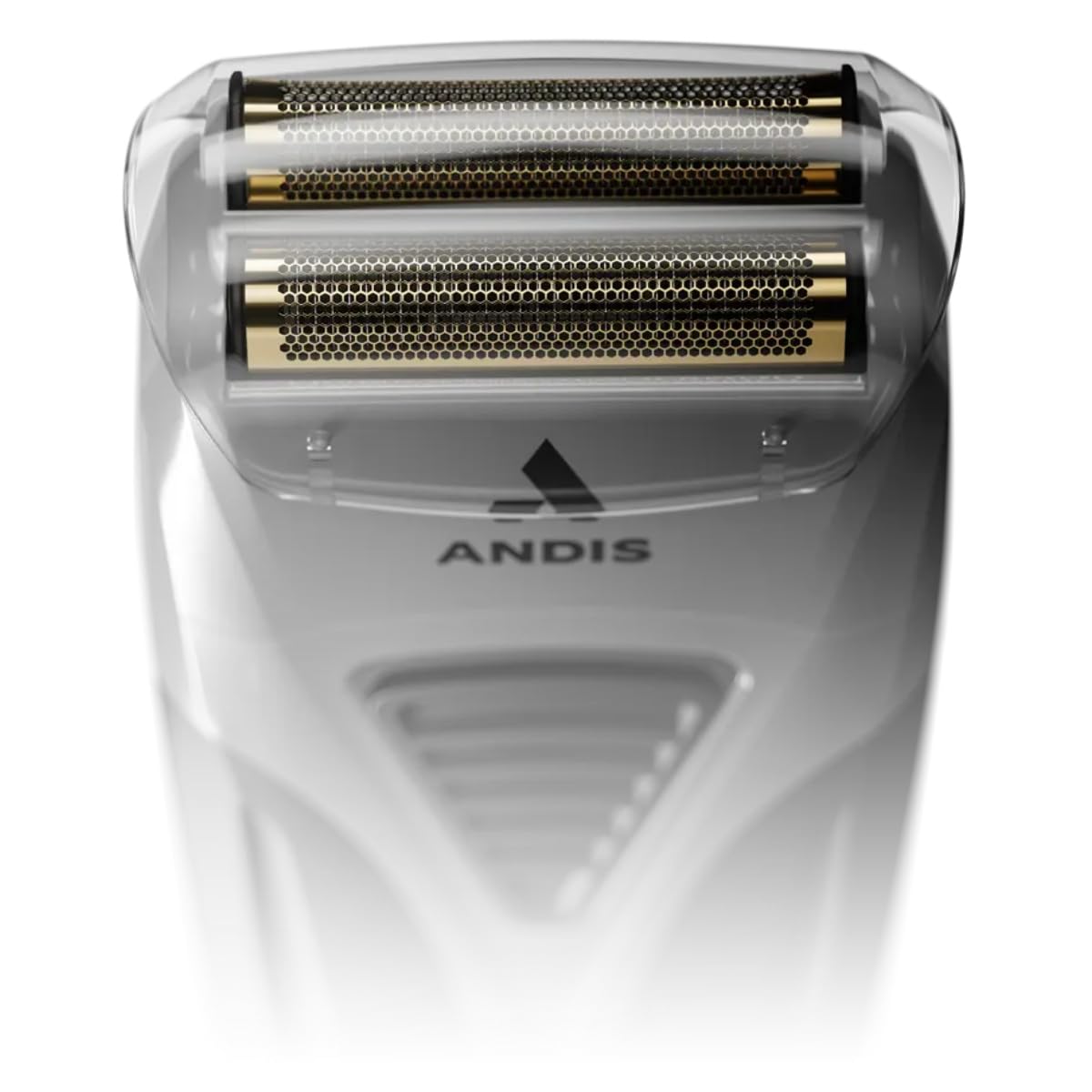 Andis Pro Foil Shaver in hand for size reference