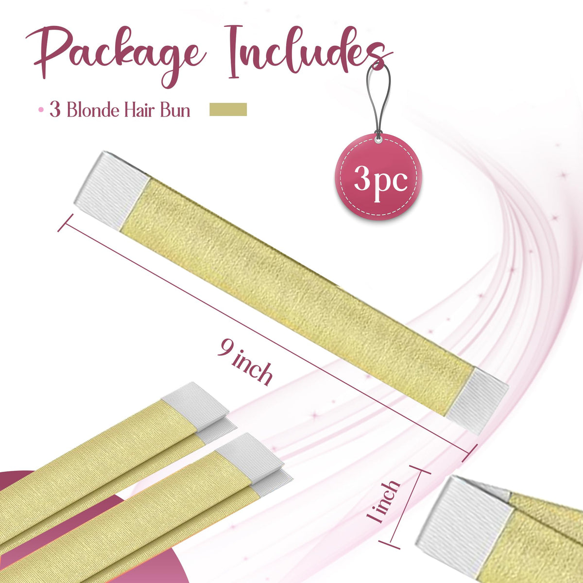 Andlane Snap Hair Bun Maker close-up of clips