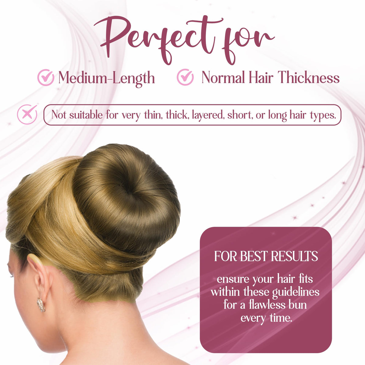 Andlane Snap Hair Bun Maker in use creating a chic bun