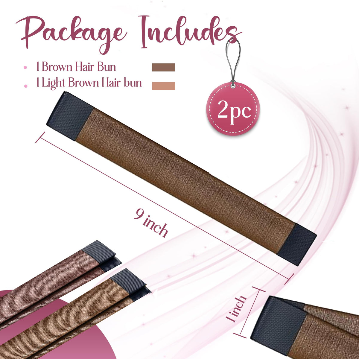 Andlane Snap Hair Bun Maker packaging front