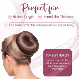 Andlane Snap Hair Bun Maker packaging with clips