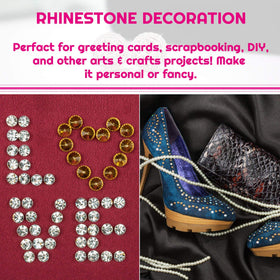 Anezus rhinestone stickers in different sizes and colours