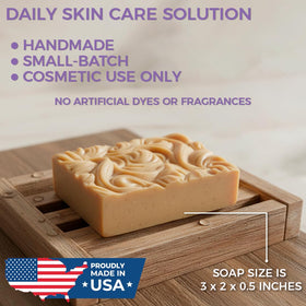 Angel's Skin Natural Wart Remover Soap in use on skin